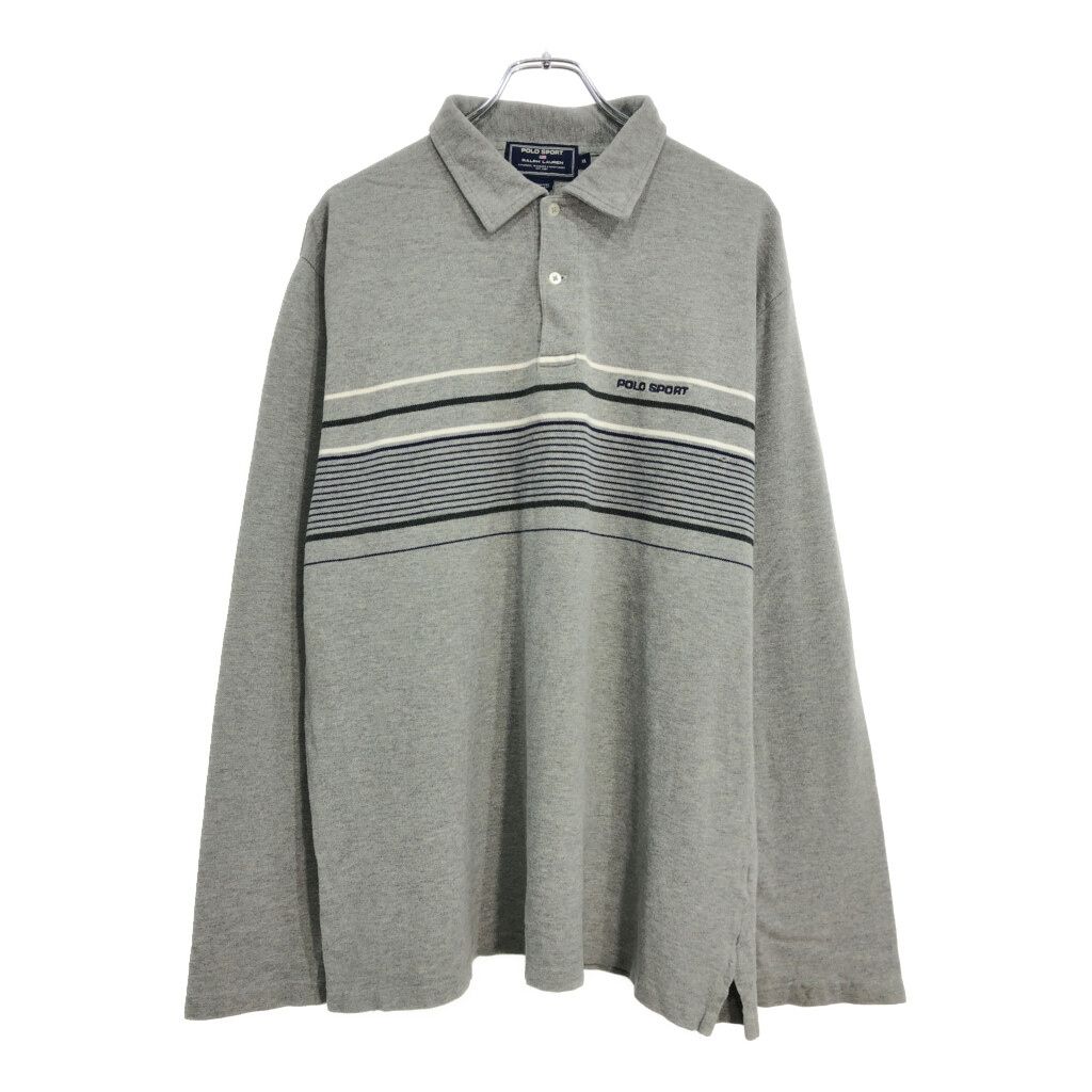 00年代 POLO SPORT ポロスポーツ ラルフローレン 長袖ポロシャツ