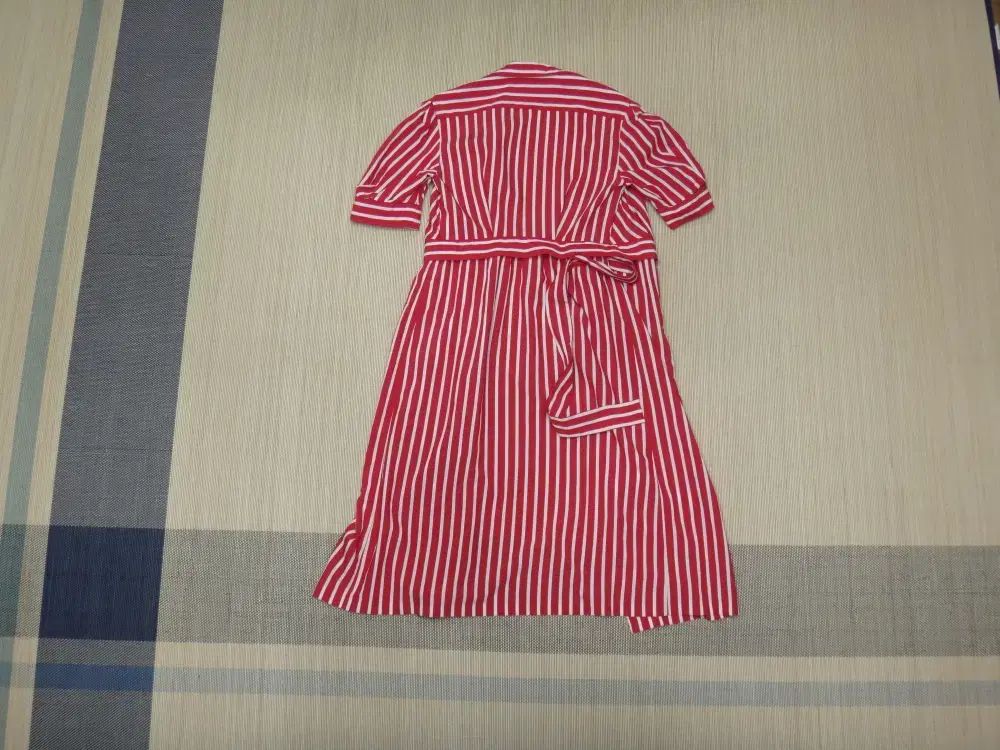 36size ) SANDRO(サンドロ) ロレッタ ストライプ ロング