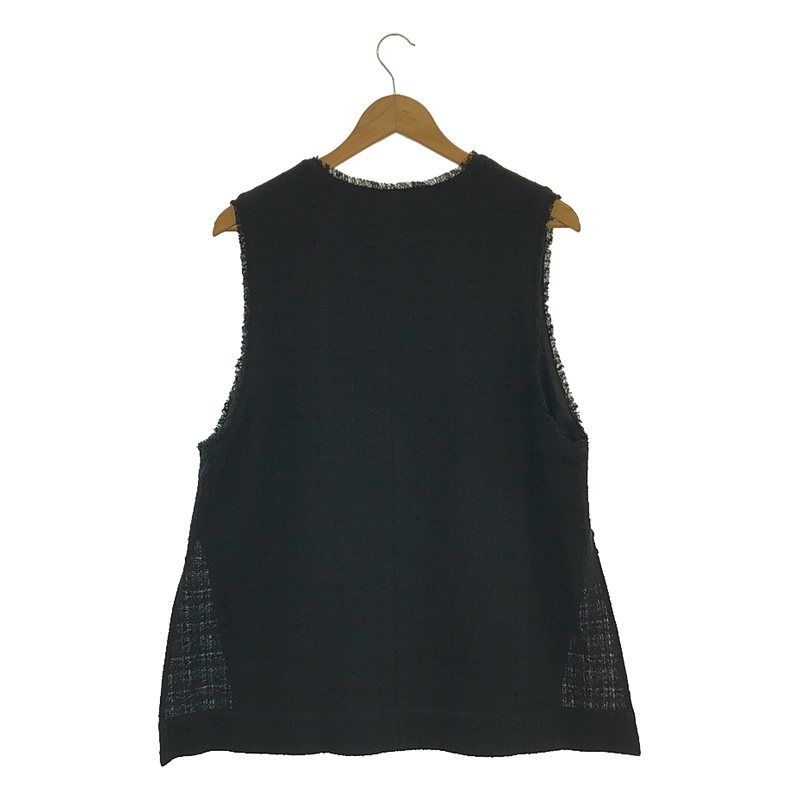 専用【Spick&Span】Italian fabric ツイードベスト 美品 Spick&Span 】Italian fabric ツイードベスト