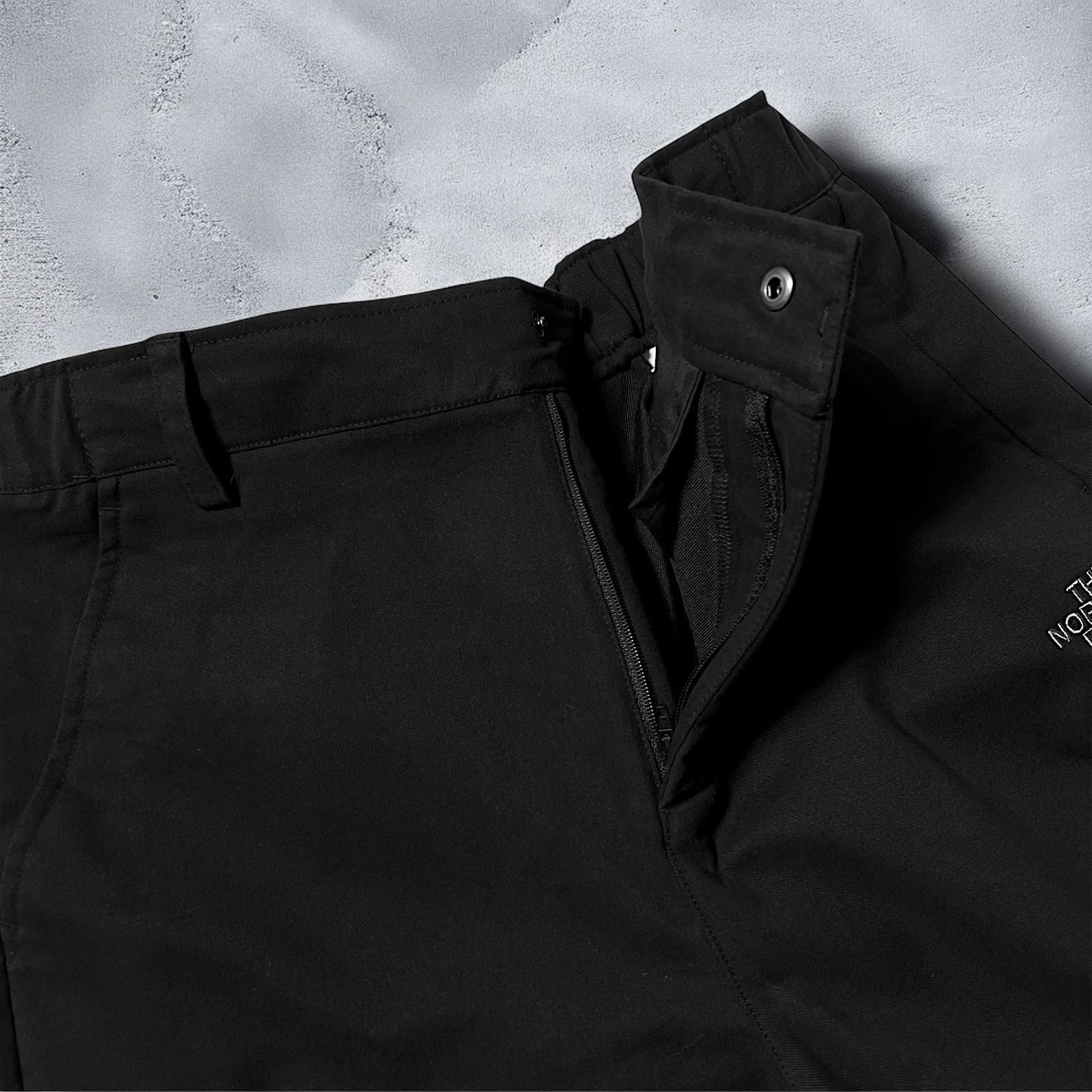 M ノースフェイス RIVERTON PANTS ブラック 美シルエット THE NORTH FACE ノースフェイス ホワイトレーベル RIVERTON