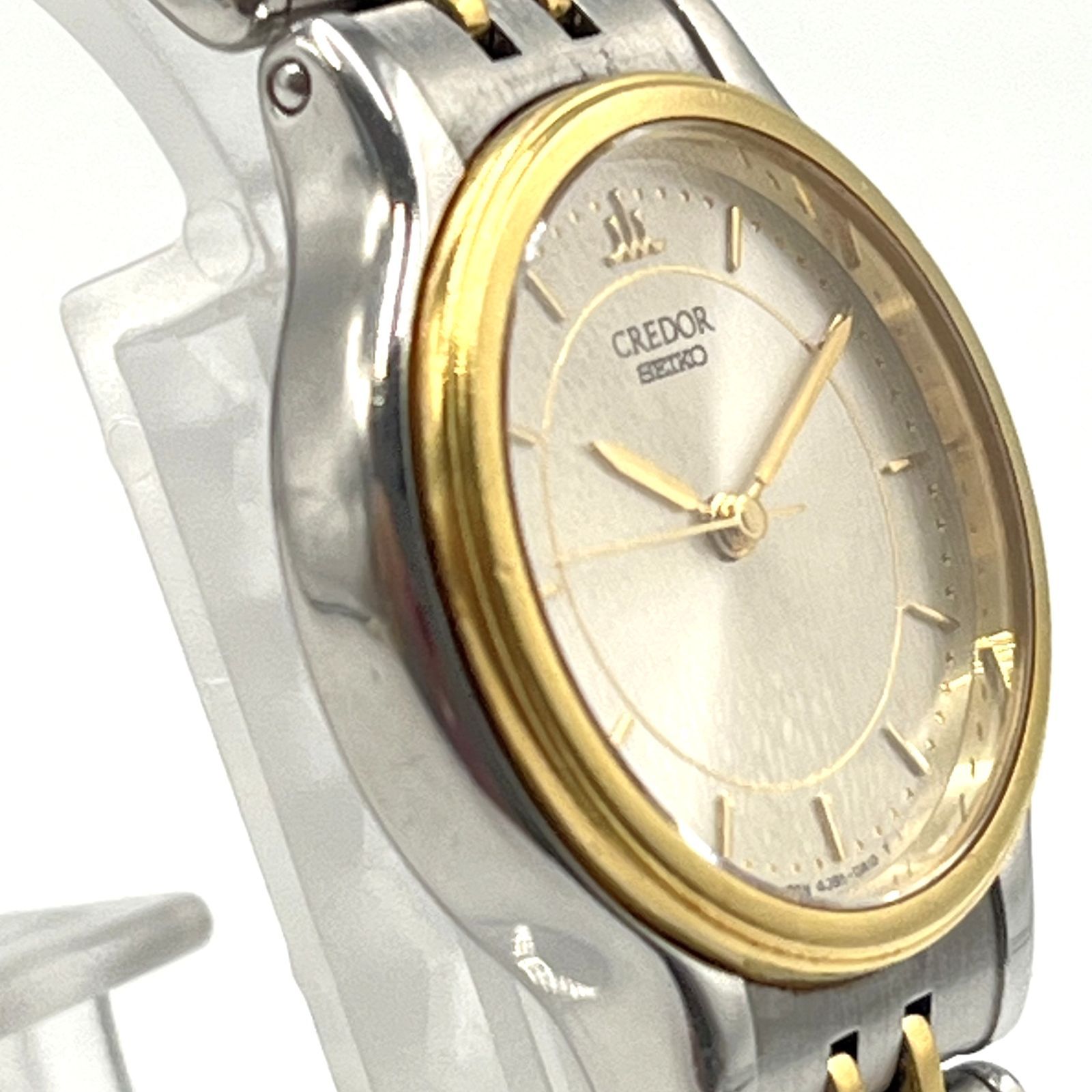 SEIKO セイコー CREDOR クレドール 4J85-0A10 18KTベゼル クォーツ