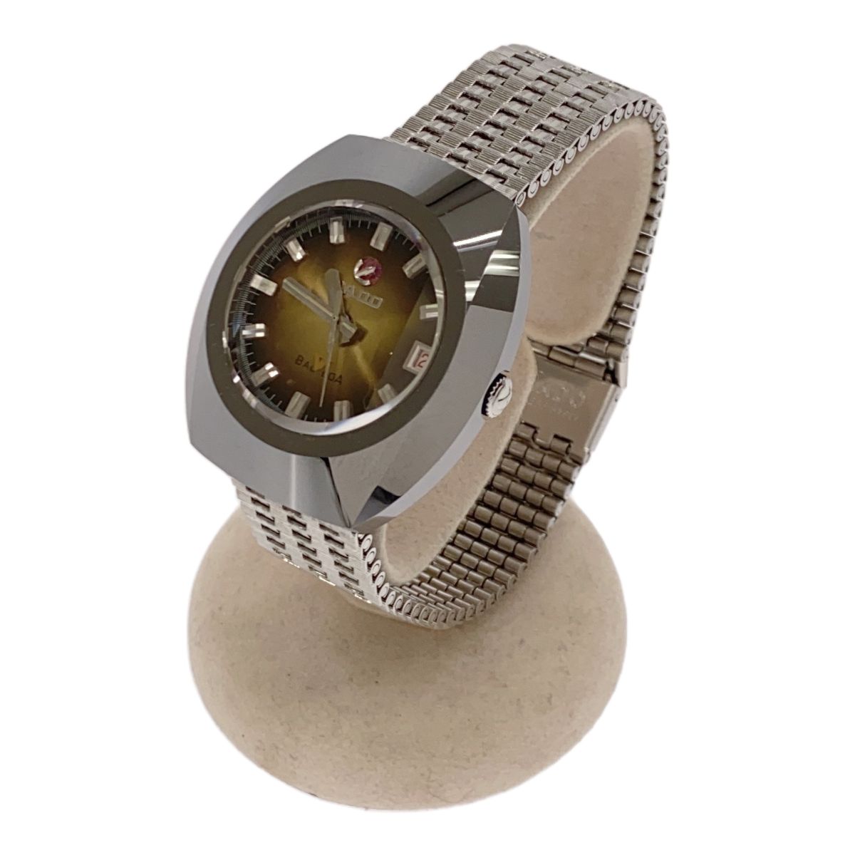 腕時計 稼働 RADO ラドー BALBOA バルボア 自動巻き ブラウン系色文字 