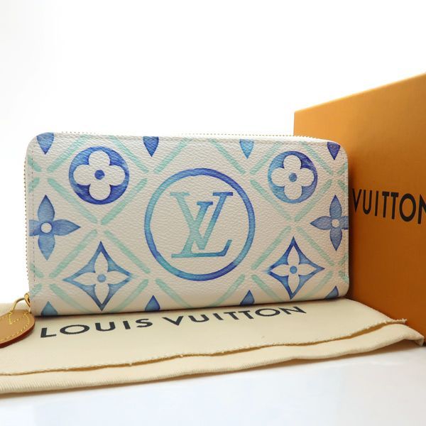 LOUIS VUITTON ジッピーウォレット M83624 モノグラム タイル RFID 