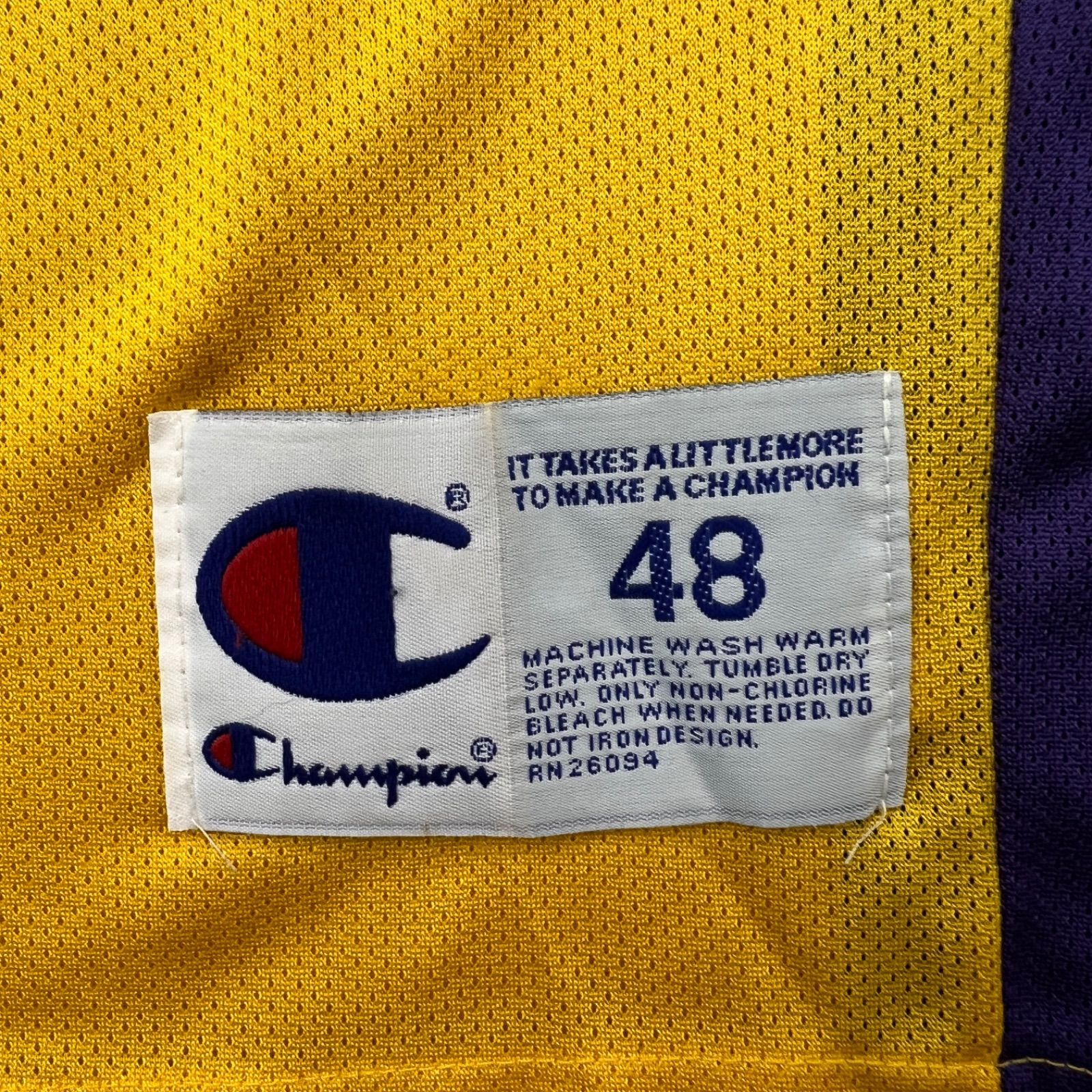 Champion チャンピオン ロサンゼルスレイカーズ ユニフォーム #9 VAN