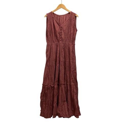 axes femme ワンピース ノースリーブ c1885】axes femme レディース 膝丈ワンピース ノースリーブ M