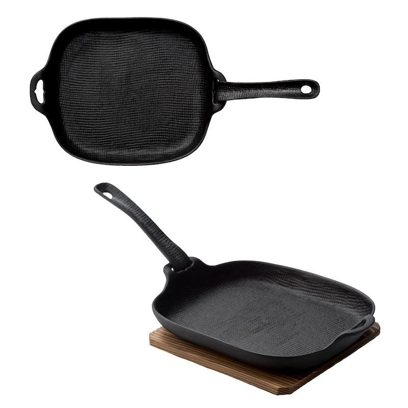 及源 南部鉄器 焼き焼き グリル どっしり深型 U-37