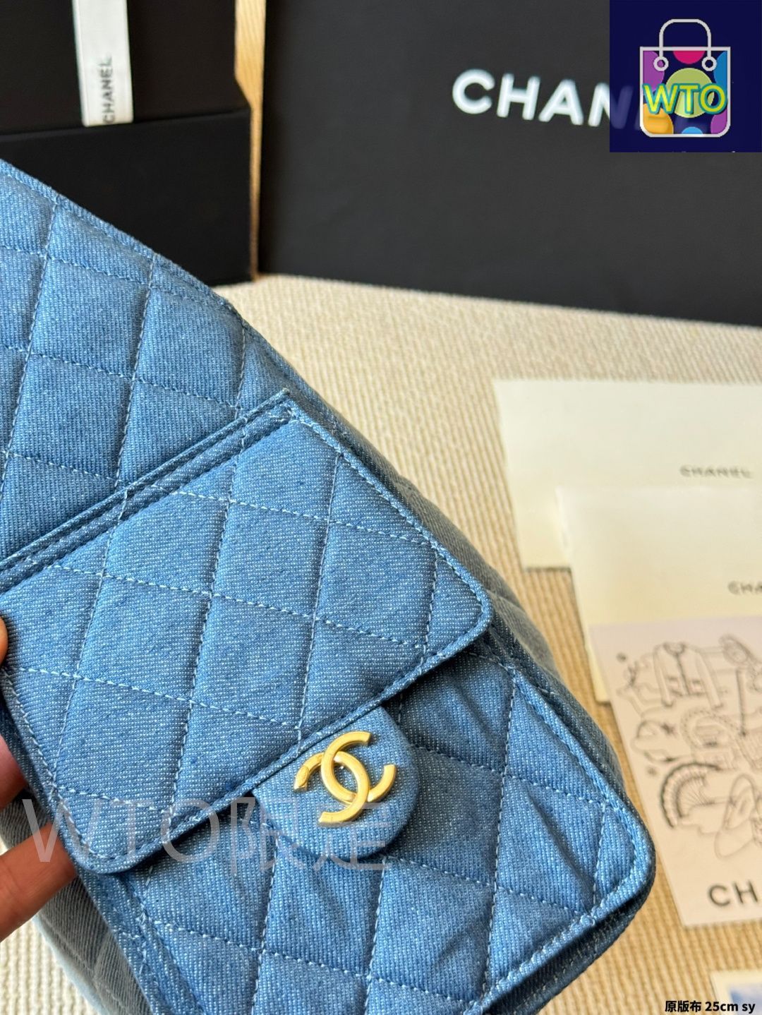 【25S★上品グレーが魅せる洗練感】CHANEL デニム 今日特価】Chanel シャネル 25sシリーズ 柔らかいデニム素材を