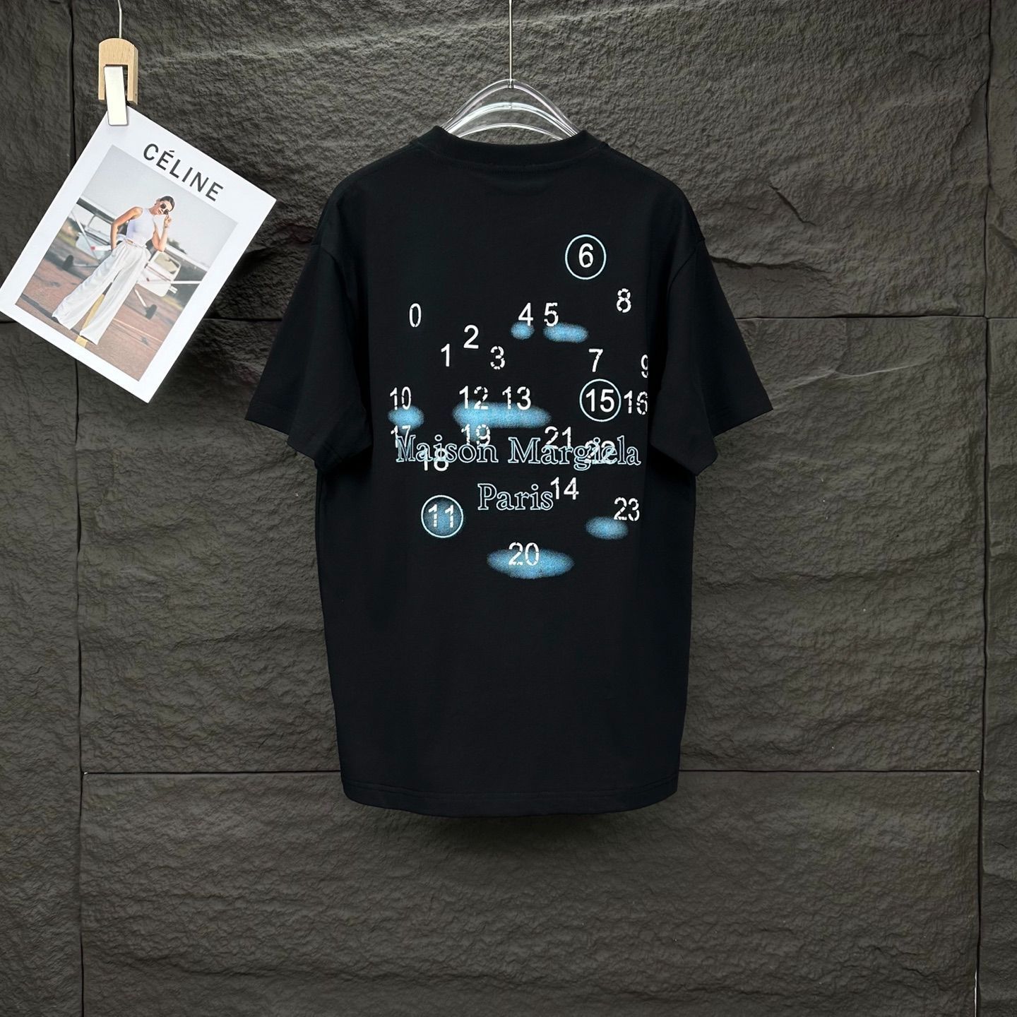 MM6 Maison Margiela 刺繍ロゴTシャツ 今日特価】MM6 2025 New 刺繍ロゴ＆デジタルプリント 男女兼用 T