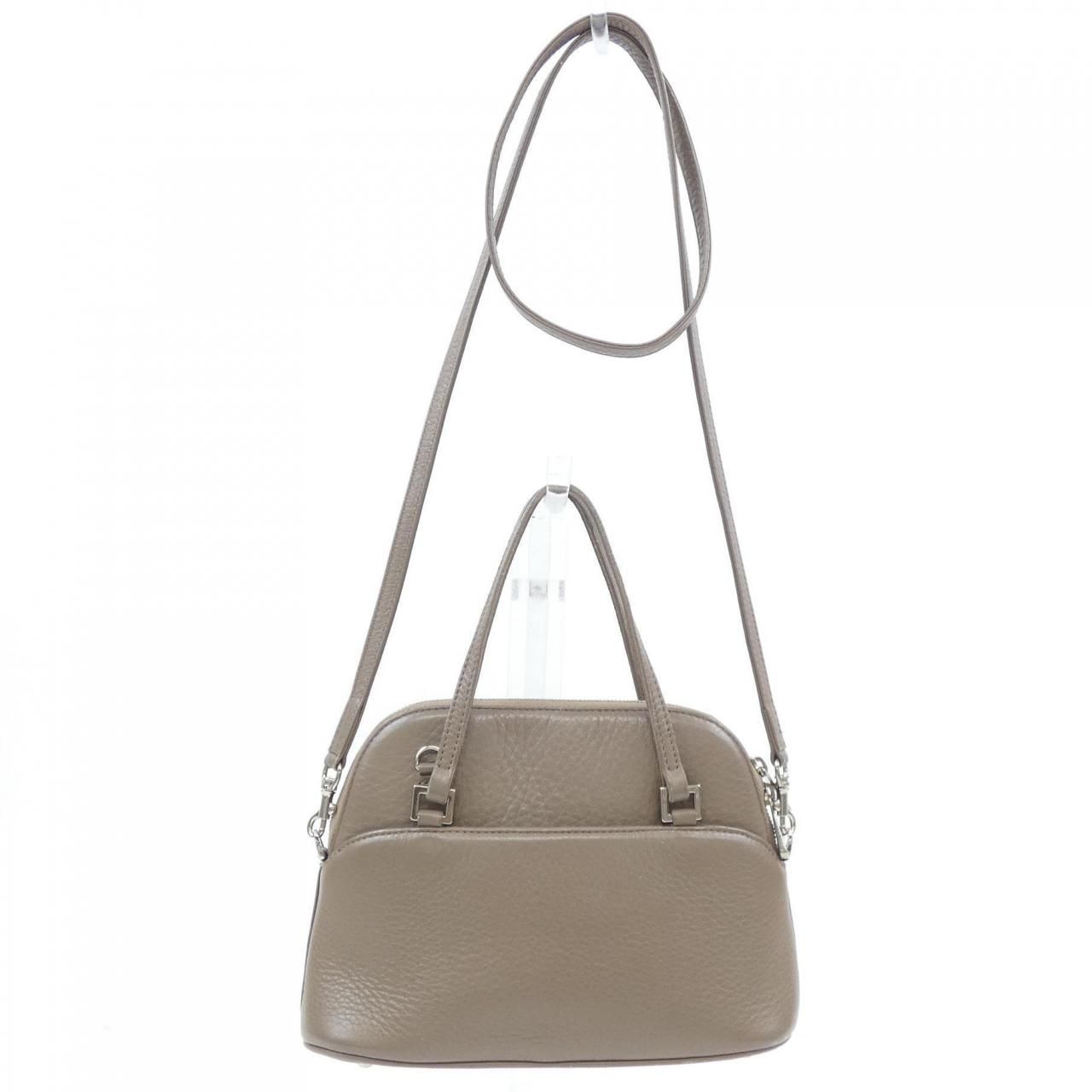 フォクシー　バッグ　ガトーショコラ FOXEY BOUTIQUE（フォクシー） ガトーショコラ バッグ 型押しレザー