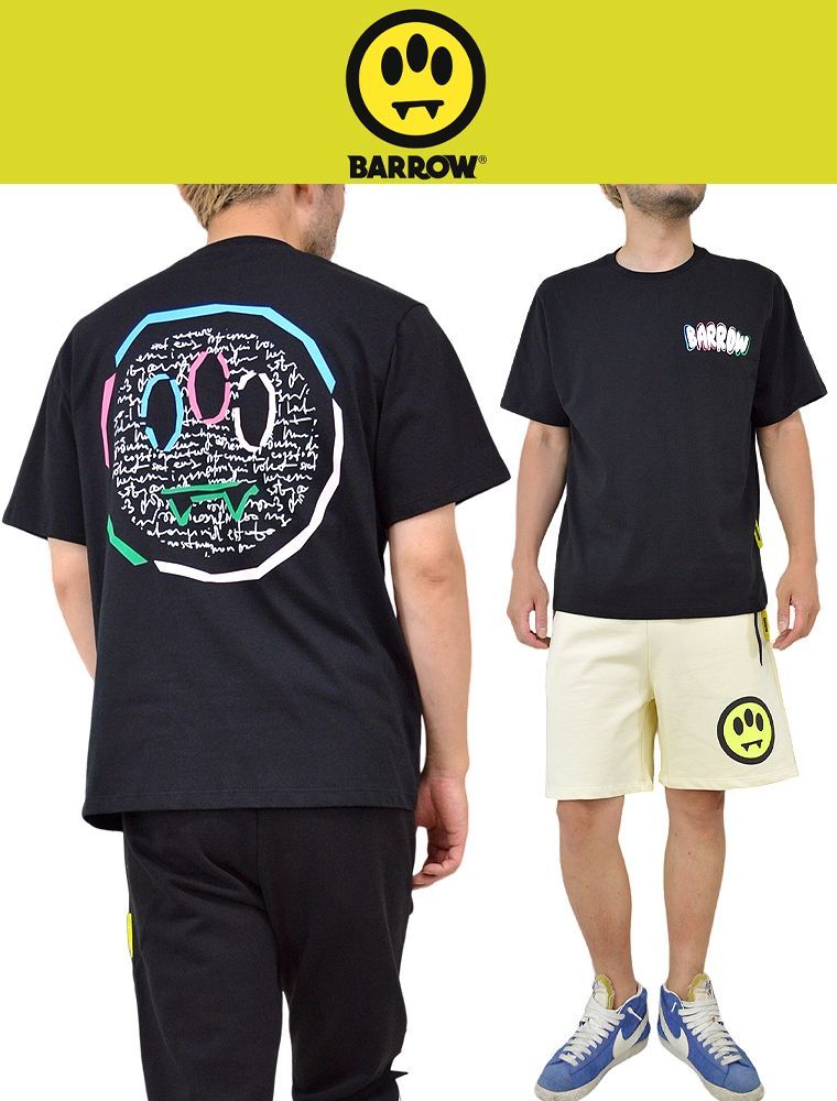 新品・タグ付】BARROW Tシャツ バックプリント ビッグロゴ