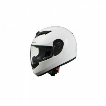 リード工業 STRAX フルフェイスヘルメット ホワイト Mサイズ SF-12