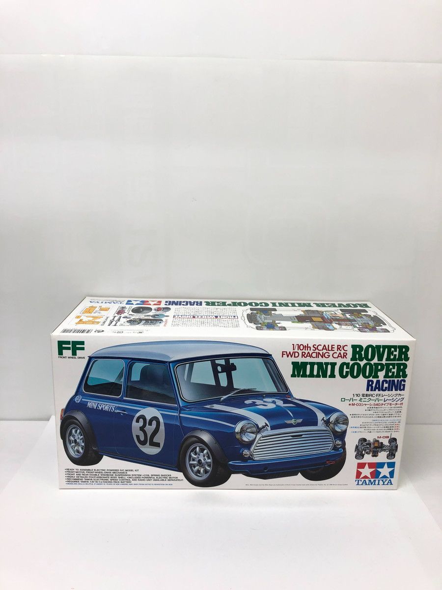 【タミヤRCカー】1/10電動RC.FFローバーミニクーパーレーシング走行済み品 TAMIYA ROVER MINI COOPER ローバー ミニクーパー 1/10 電動RC