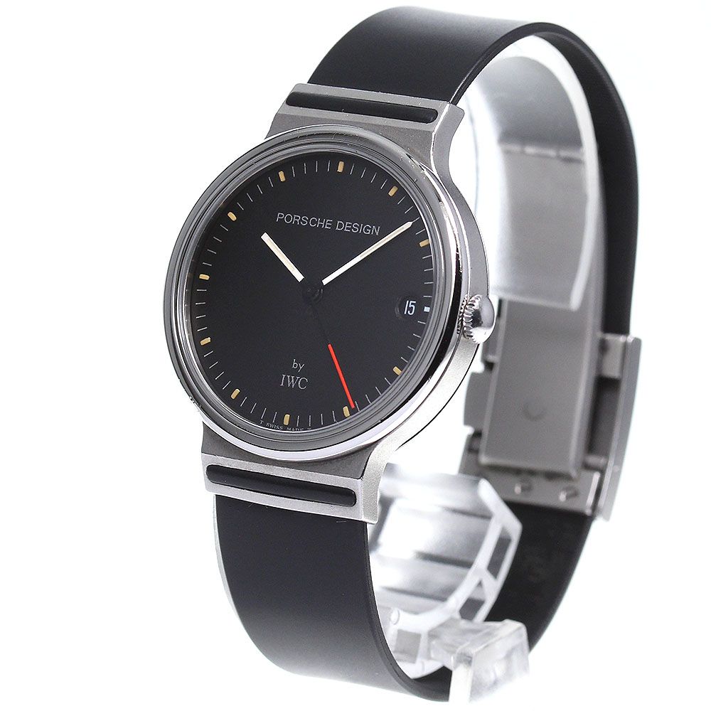ポルシェデザイン ポルシェデザイン Porsche Design by.IWC デイト クォーツ