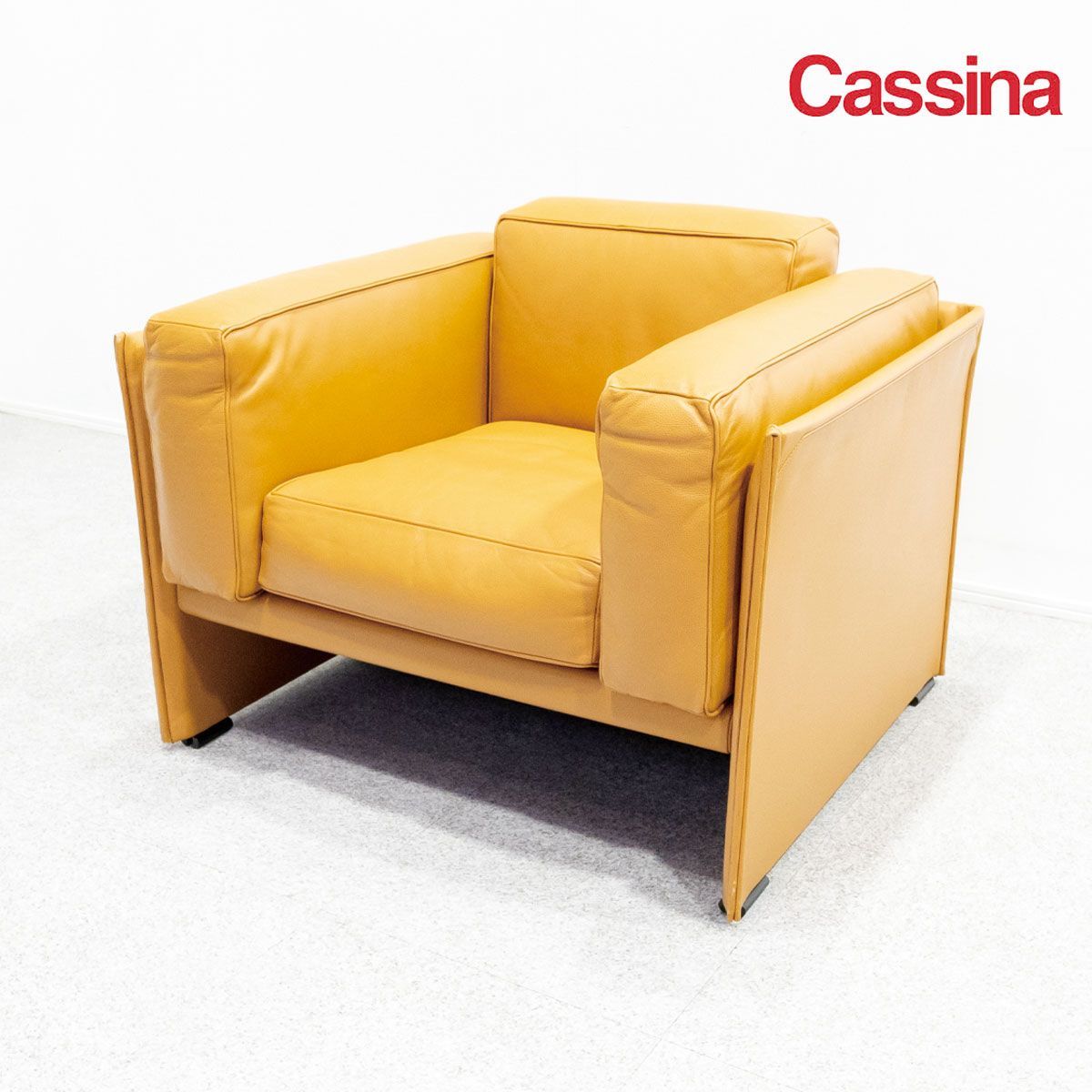 展示品】Cassina カッシーナ 405 DUC デュック 1人掛け ソファ 本革