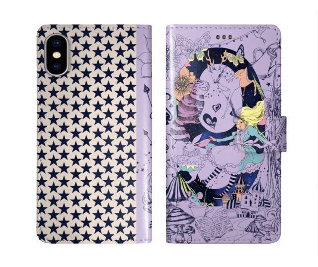 [iPhone16] iPhone15 ケース スカラー スマホケース 手帳型 iPhone16 ケース iPhone 16 15 14 13 SE 第3世代 第2世代 スマホカバー 全機種対応 手帳 ScoLar 女の子 鹿 蝶 猫 星 メルヘン ダイアリー