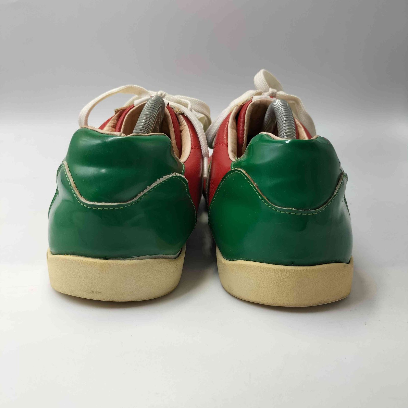 ダークビッケンバーグ DIRK BIKKEMBERGS ラスタカラー レザー パテンド