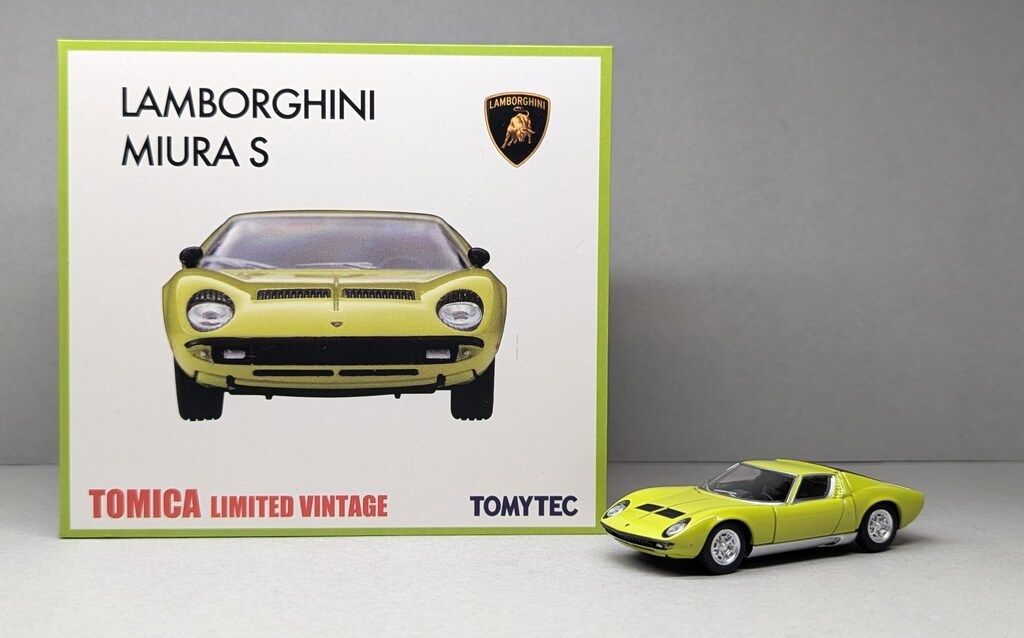 トミーテック TOMICA LIMITED VINTAGE LAMBORGHINI MIURA S