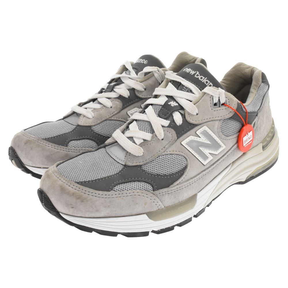 New Balance (ニューバランス) USA製 100周年記念 リフレクティブ ローカットスニーカー グレー US9/27.5cm M992GR  - メルカリ