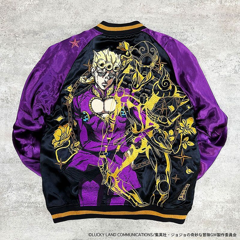 glamb ジョジョ　ジョルノスカジャン リバーシブル 絡繰魂 からくりだましい × JOJO ジョルノ・ジョバァーナ リバ