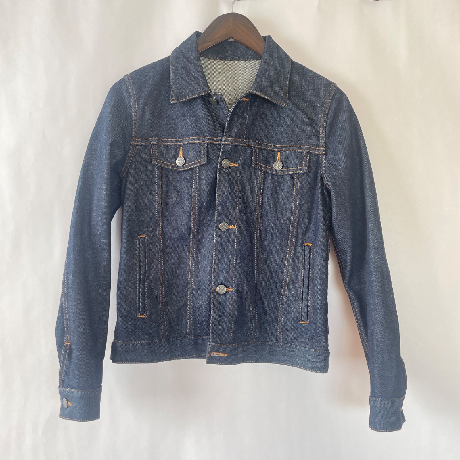 完売 美品 A.P.C. Enzo デニムジャケット ネイビー 完売 美品 A.P.C. Enzo デニムジャケット ネイビー 完売 美品