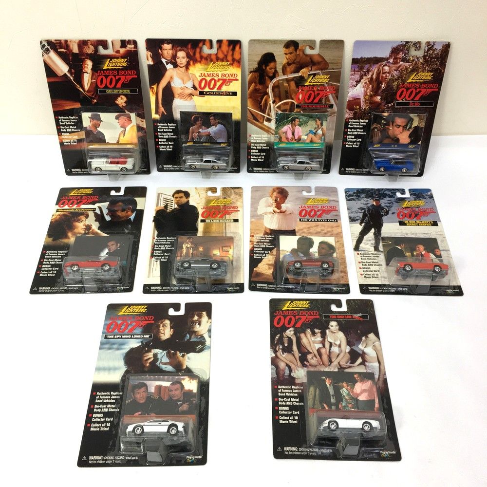 ジョニーライトニング JAMES BOND 007 Playing Mantis ミニカー全10種コンプリート 長期