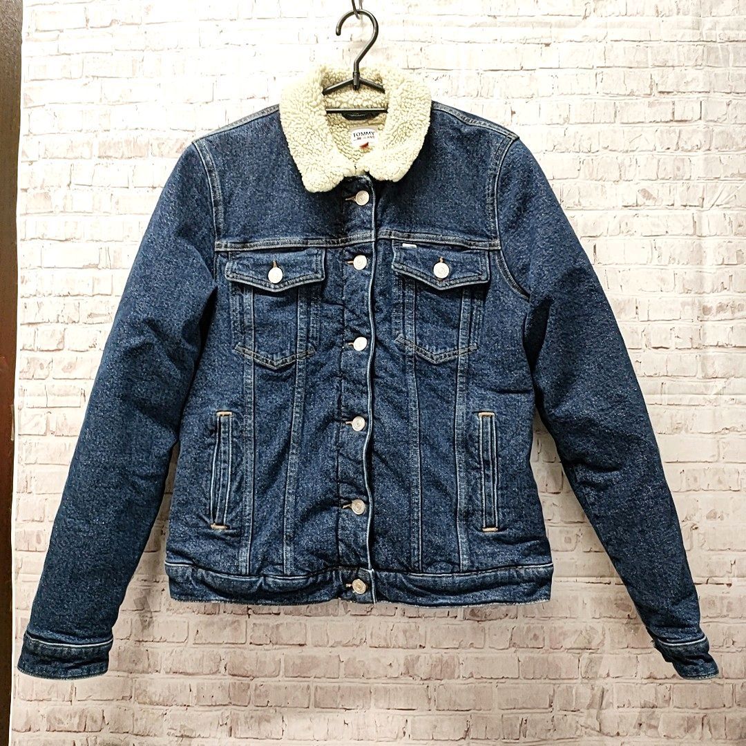 値下げしました！ TOMMYJEANS 裏ボアデニムジャケット M-