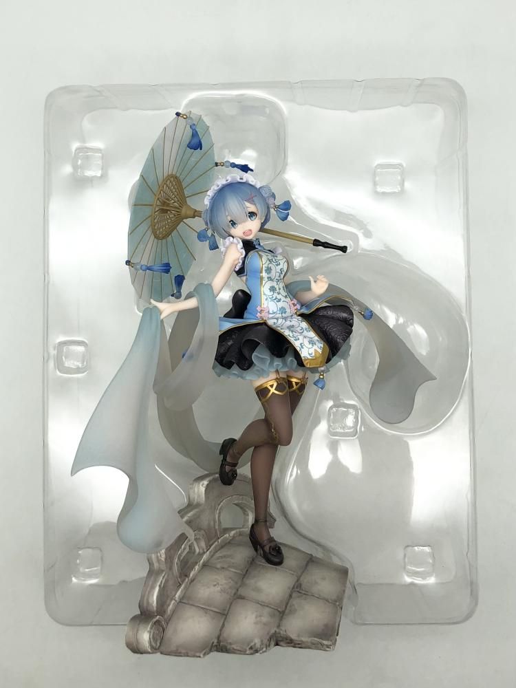 【中古】開封 Lucentury Re:ゼロから始める異世界生活 リゼロ 1/7 レム Qilolita 華ロリ[17][240017702613] 中古】開封 Lucentury Re:ゼロから始める異世界生活 リゼロ 1/7