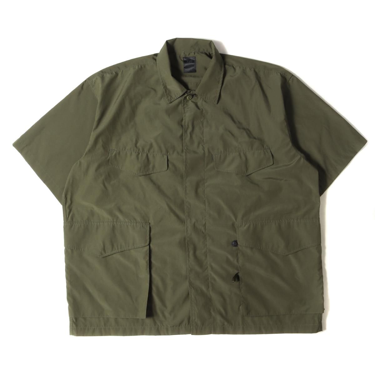 Tech French Mil Field Shirts S/S XL 美品 DAIWA PIER39 Tech French Mil Field Shirt