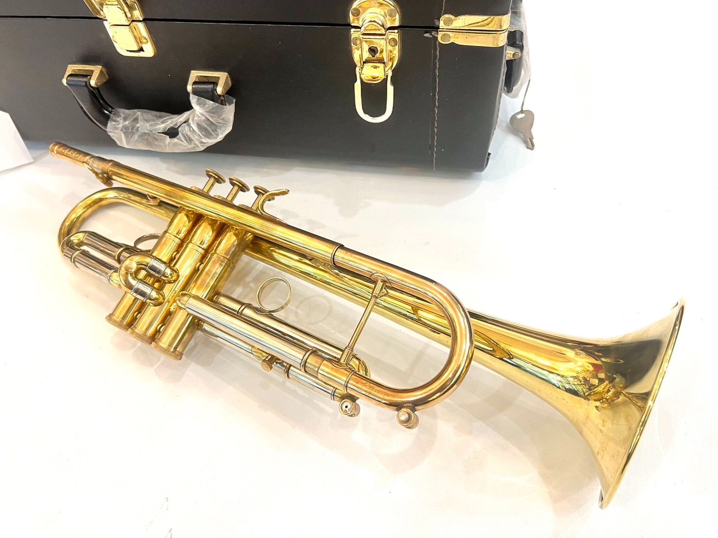 ラースヤルト B♭トランペット ノーラッカー ＃36***【西巣鴨】 - メルカリ