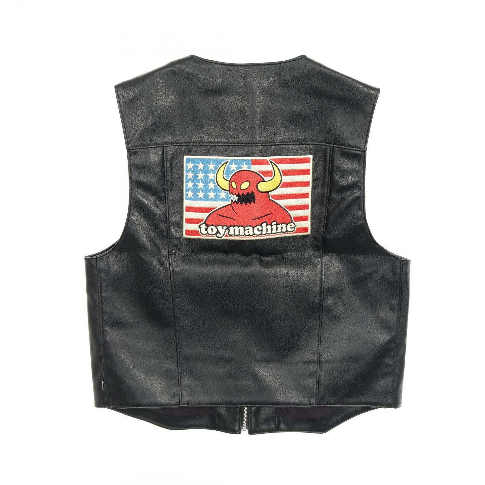 シュプリーム Supreme ベスト Toy Machine Faux Leather Vest