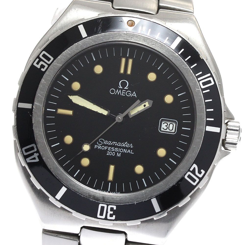 オメガ OMEGA シーマスター200 ラージサイズ デイト クォーツ メンズ_866236