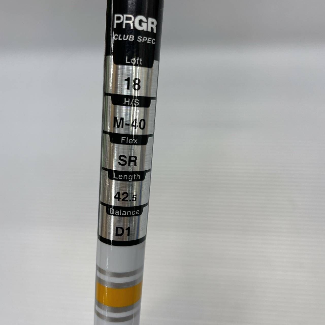 h1749 プロギアドライバーRS JUST5W 18° SR h1749 プロギアドライバーRS JUST5W 18° SR