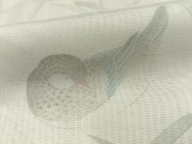 平和屋着物▽訪問着 無双 紗袷 紗×紗 鴛鴦文 正絹 逸品 AAAV2604fy