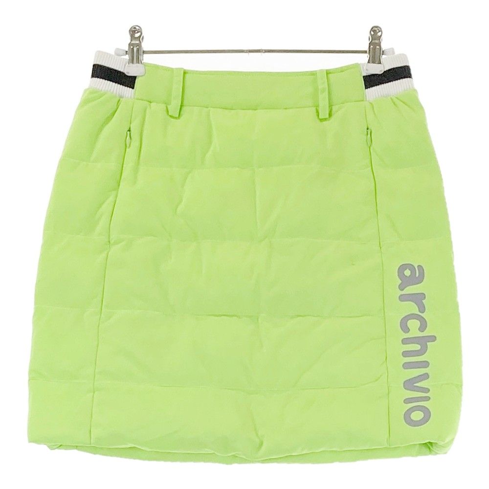 サイズ：36 ARCHIVIO アルチビオ 中綿スカート グリーン系