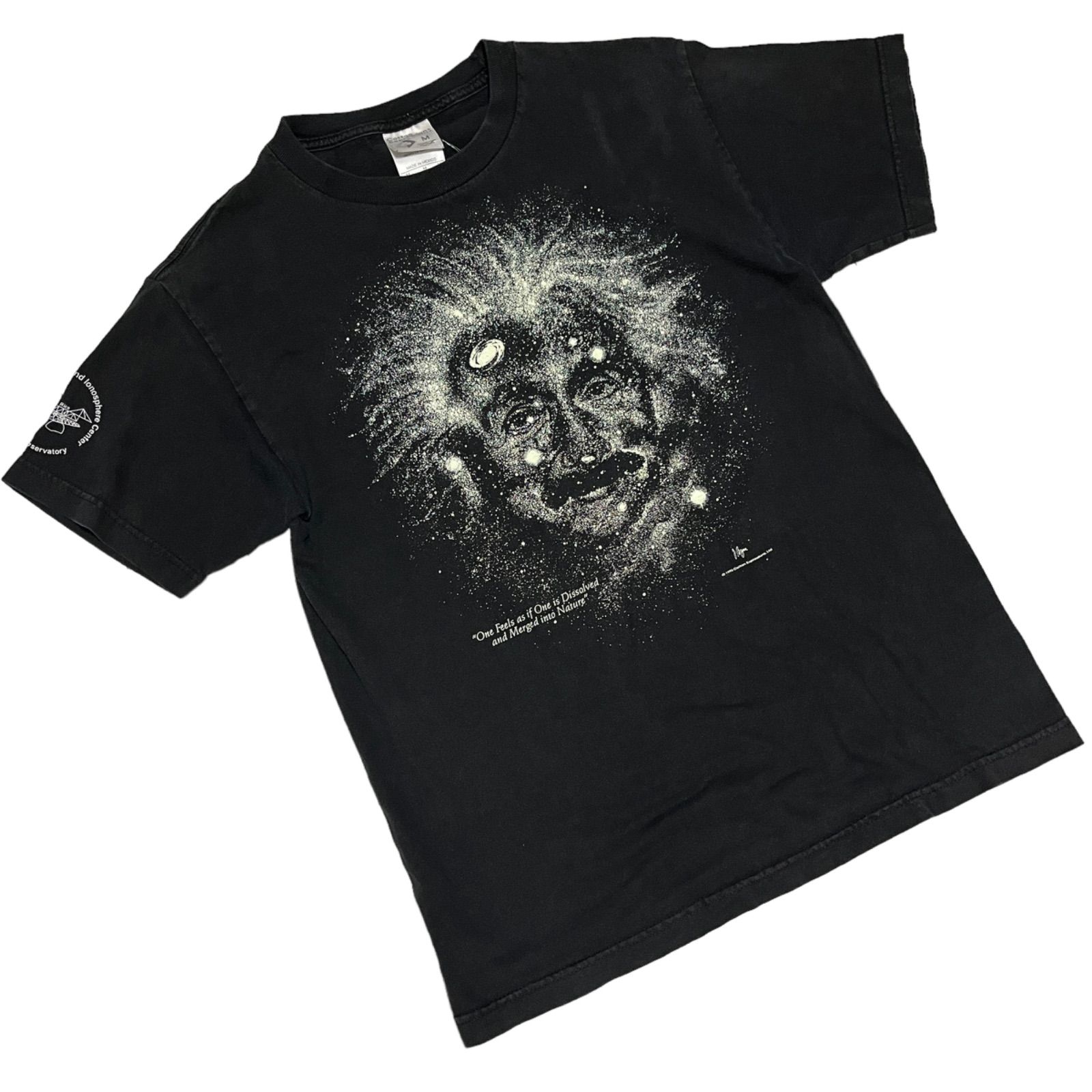 Einstein】90s〜00s Luminous print T Shirt X-Large 
