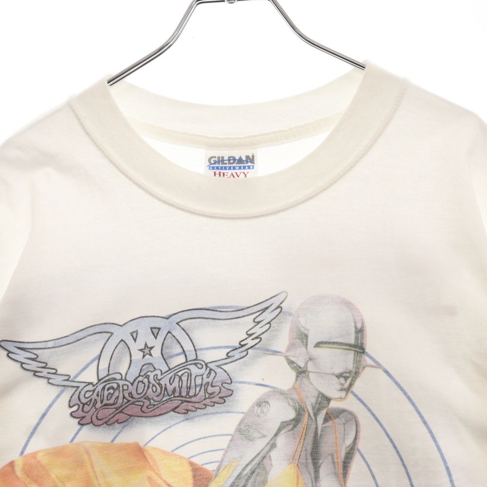 【美品】エアロスミス Aerosmith 2001 空山 Tシャツ ソラヤマ L バンドTシャツ BAND-T GIANT AEROSMITH エアロスミス 空山基 2001