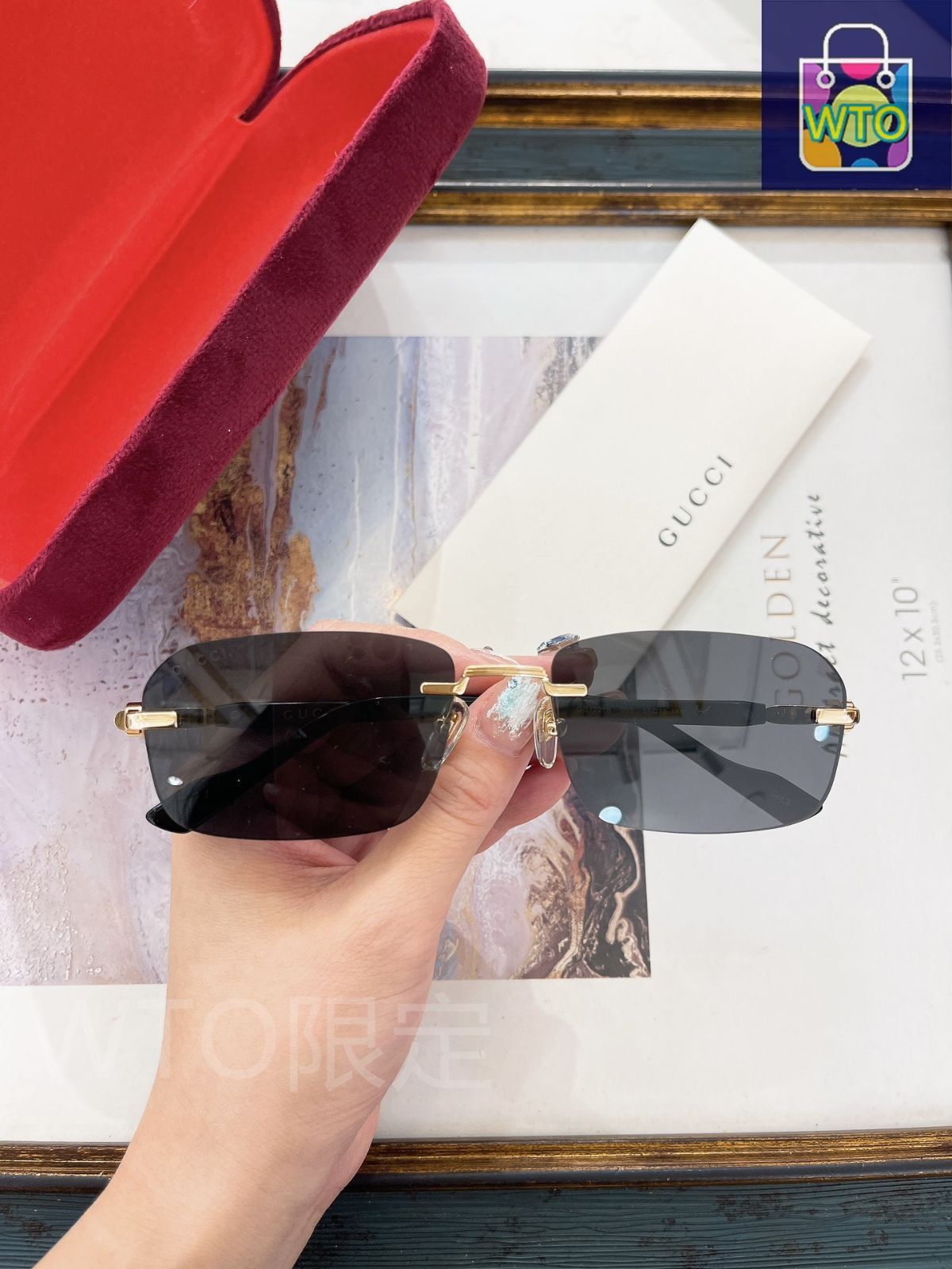 GUCCI モデル GG1221S サングラス メガモードアイウェア メガネ -WTO輸入1