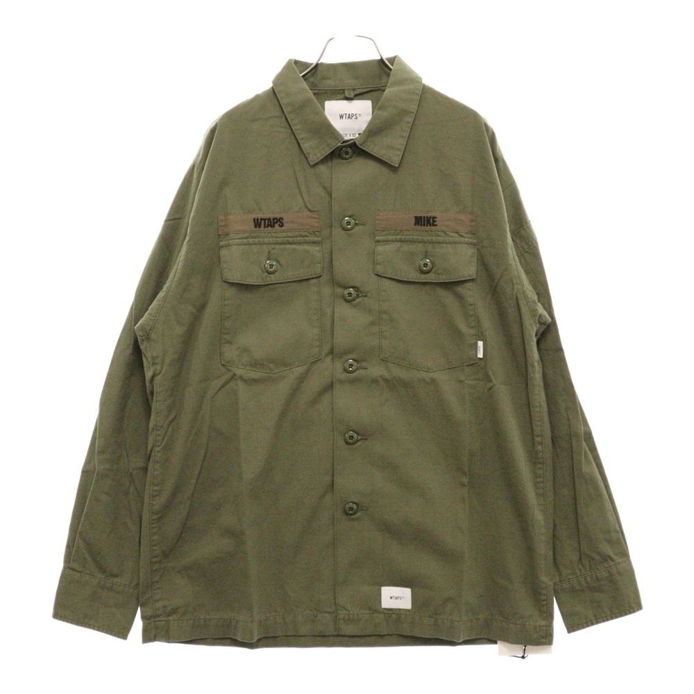 ダブルタップス BUDS LS SHIRT 192BRDT-SHM02 サイズ3 WTAPS（ダブルタップス） BUDS LS 03 SHIRT.COTTON.DENIM (長袖シャツ
