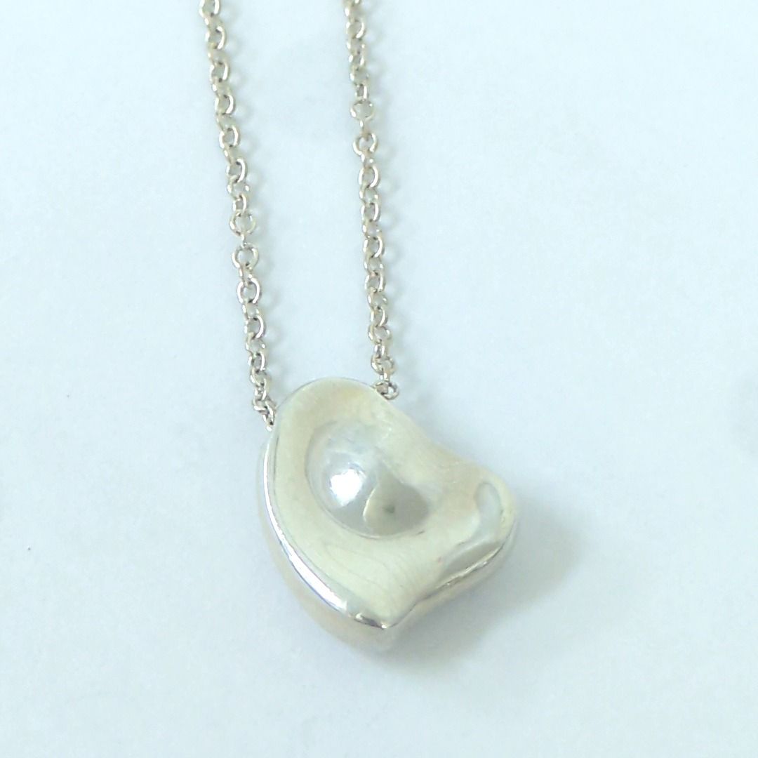 美品　ティファニー　ネックレス　フルハート　シルバー　ペレッティ 美品☆ Tiffany & Co. ティファニー ネックレス フルハート