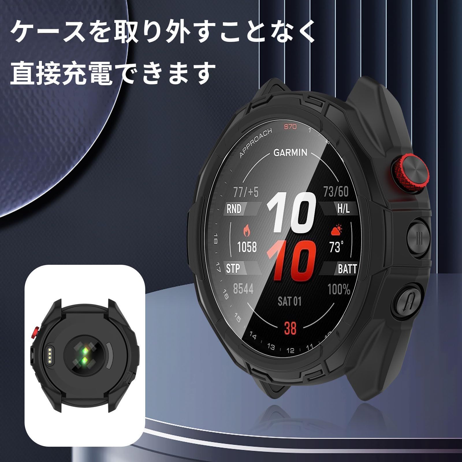 ガーミン ApproachG80 保護 フィルム OverLay Magic for GARMIN Approach G80 液晶保護 キズ修復 耐指紋