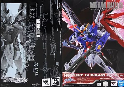 フィギュア METAL BUILD デスティニーガンダム SOUL RED Ver. 機動戦士ガンダムSEED DESTINY TAMASHII NATION 2020開催記念商品