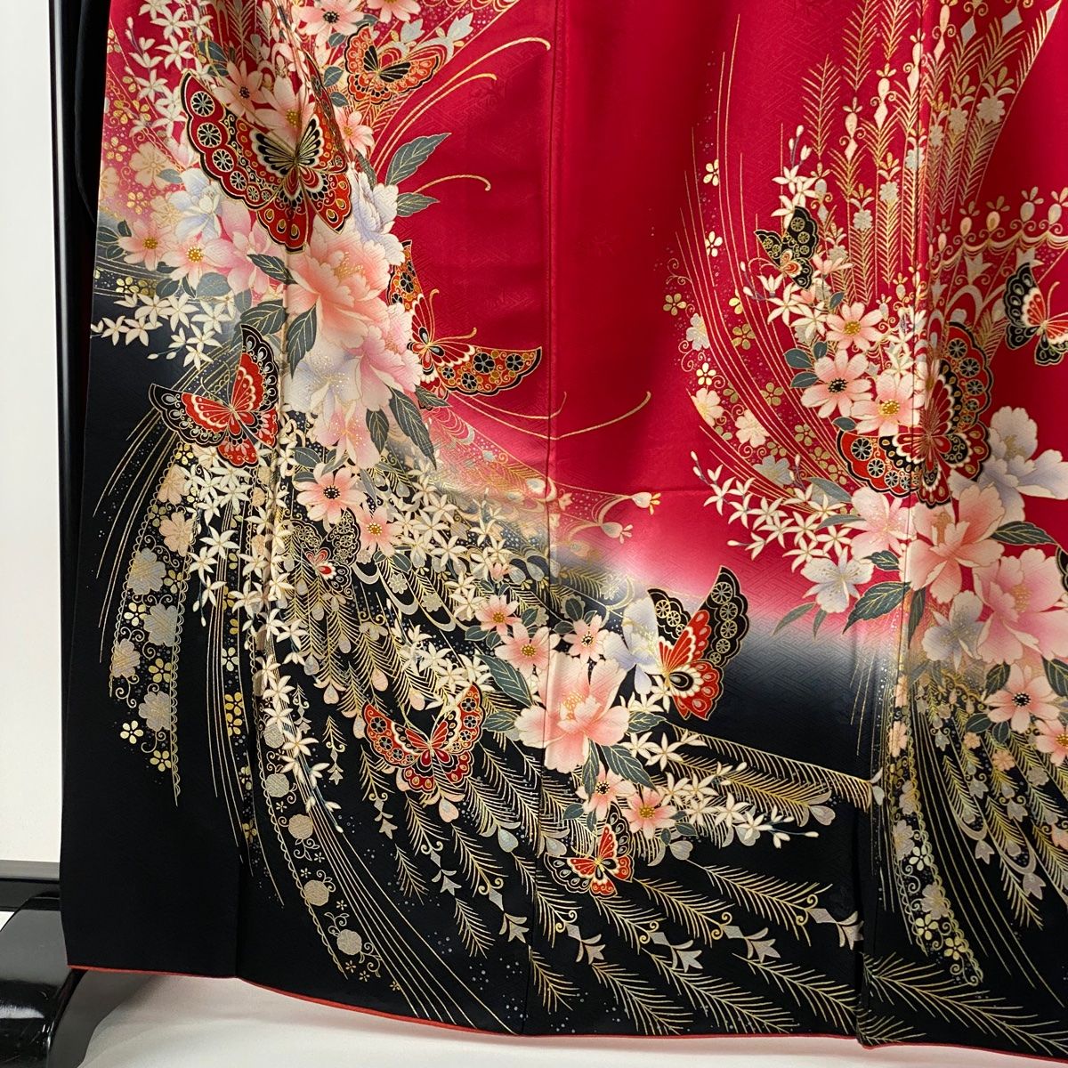 振袖 身丈166cm 裄丈67cm 正絹 秀品 レディース 