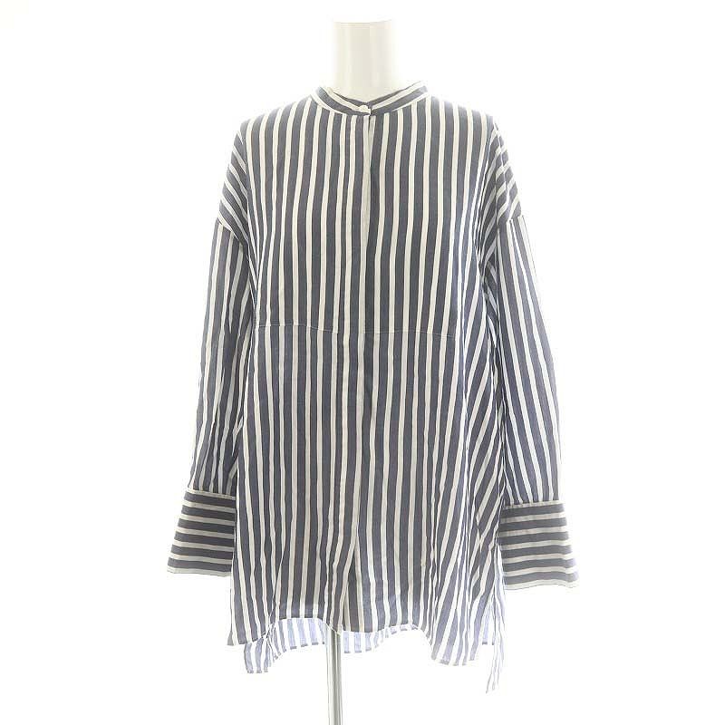 JOURNAL STANDARD L'ESSAGE シアー/ストライプ シャツ