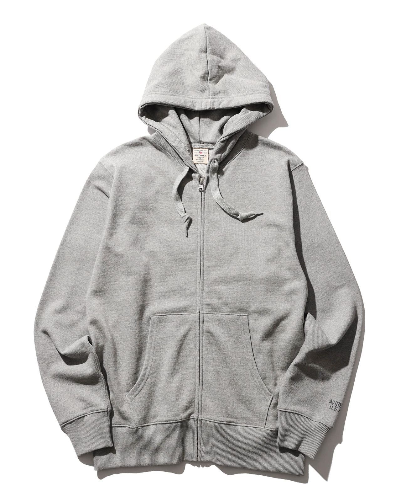 アヴィレックス スェットパーカー DAILY ZIP PARKA 6193594 メンズ