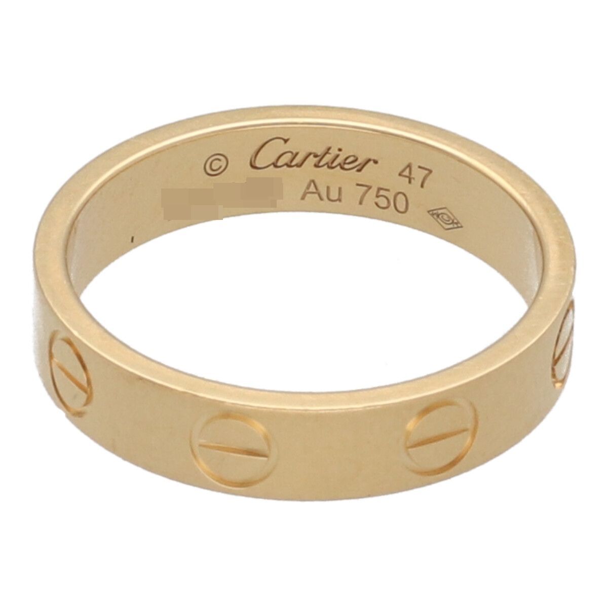 中古】 Cartier カルティエ ウェディング リング 指輪・リング LOVE 