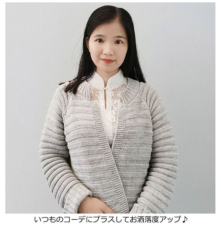 Amazon.co.jp: フェイクカラー取り外し可能ブラウス女性、女性の