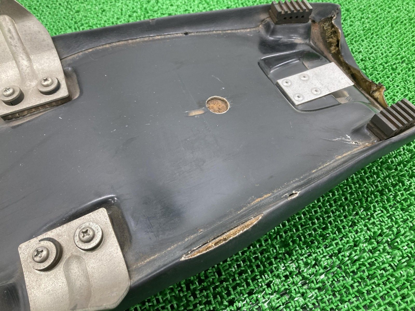 250TR シート 社外 中古 バイク 部品 BJ250F クラシックフラットシート