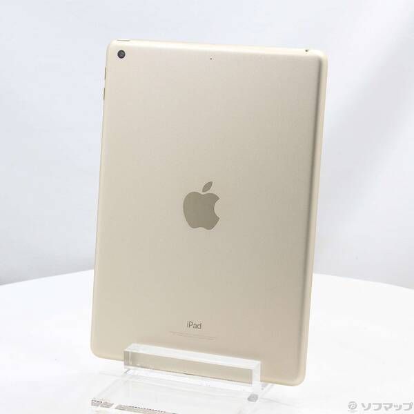 中古品〕 iPad 第5世代 32GB ゴールド MPGT2J／A Wi-Fi【297