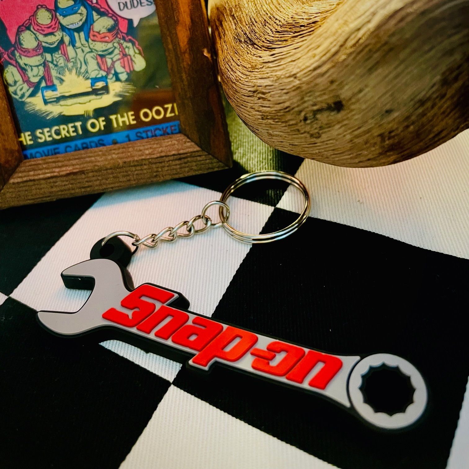新品 🇺🇸 ラバーキーホルダー【スナップオン】Snap-on キャラクター