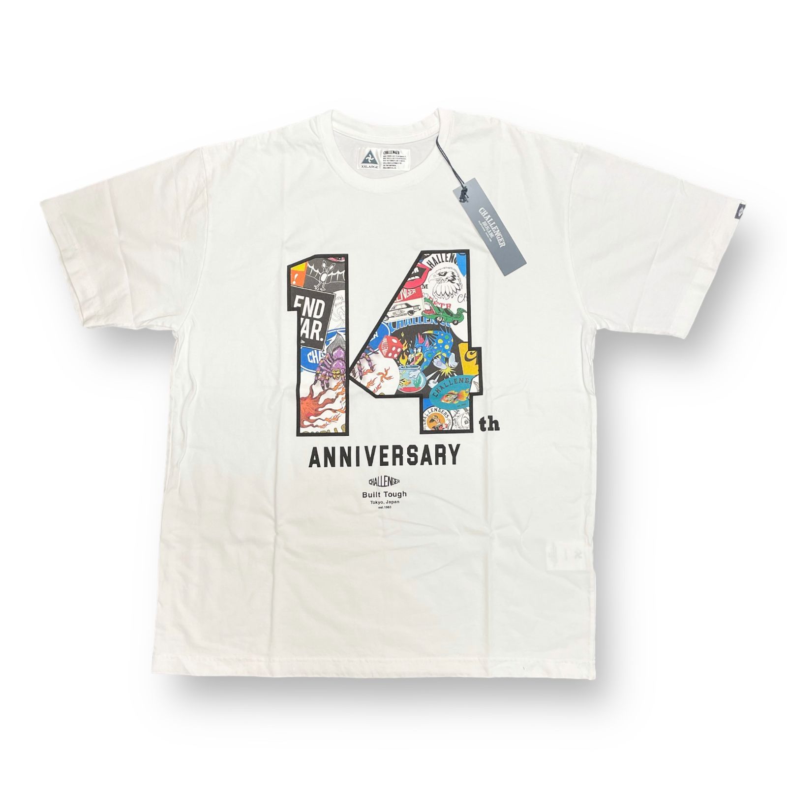 未使用品 CHALLENGER 23SS 14th TEE ナンバリング Tシャツ